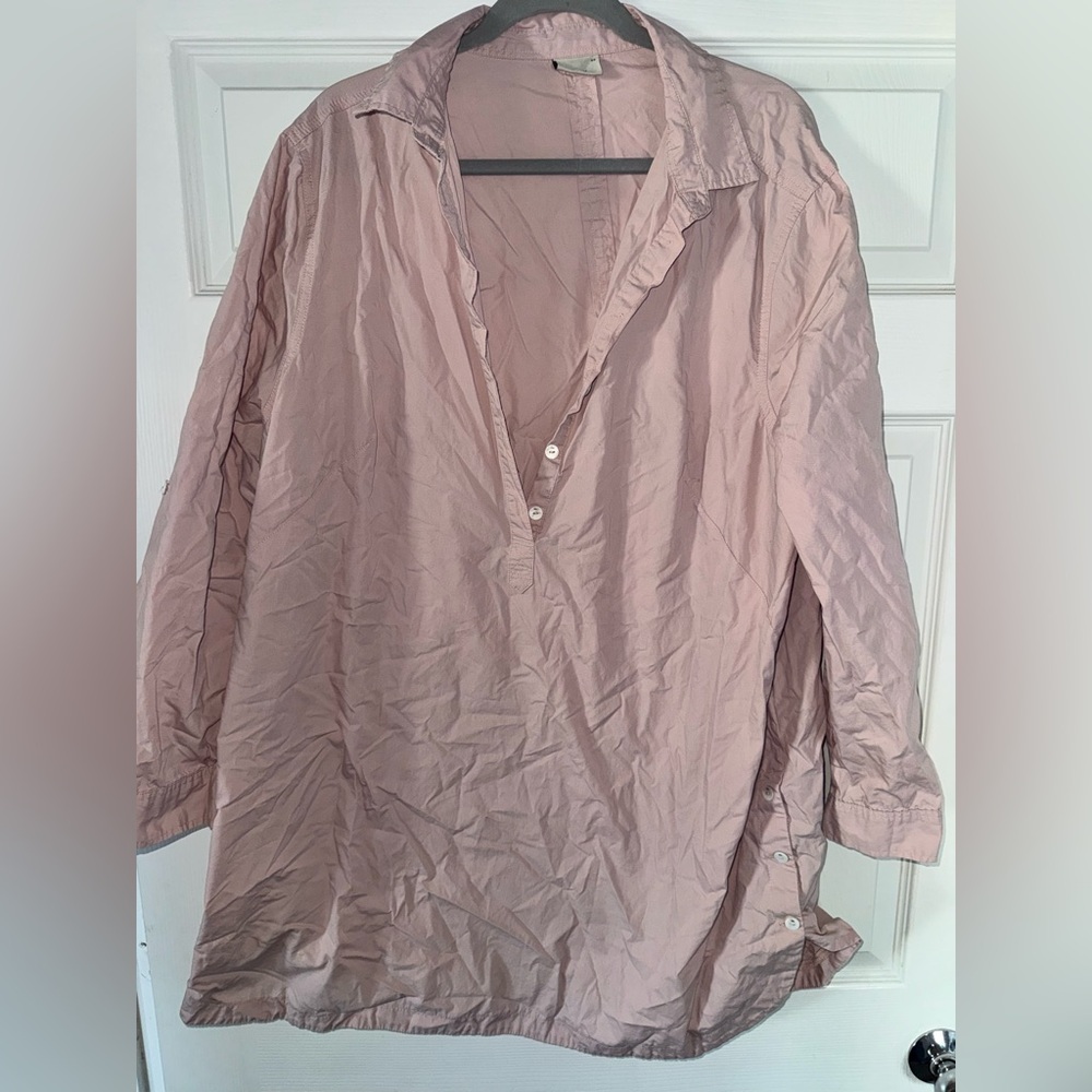 Earthaddict Dusty Pink Blouse Shirt
